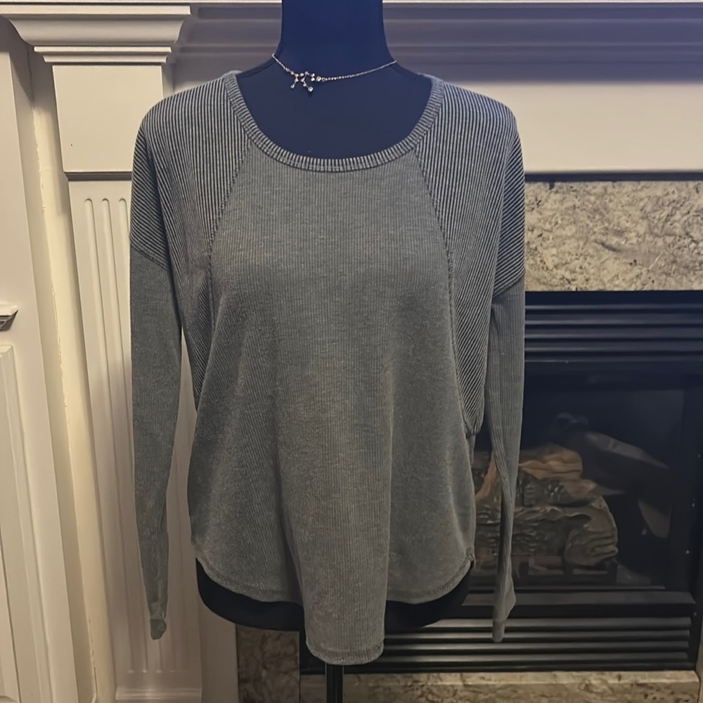 Gray Prana Sweater